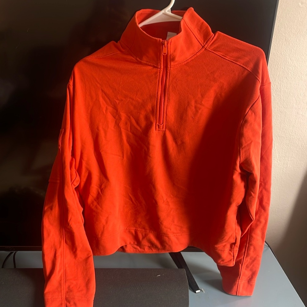 dark Orange athleta zip up Size XS